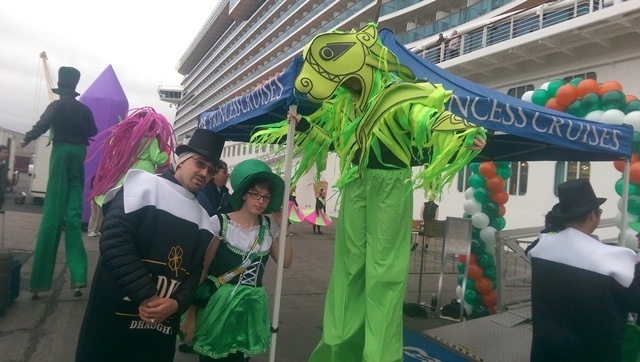 Celtic themed entertainment, irish wecome