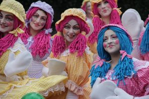 Rag Doll costumes, bespoke entertainers